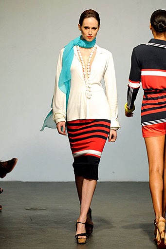 Stephen Burrows, Spring/Summer 2012. New York Fashion Week 2012. [Photo by Neilson Barnard/Getty Images]