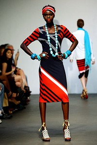 Stephen Burrows, Spring/Summer 2012. New York Fashion Week 2012. [Photo by Neilson Barnard/Getty Images]