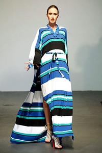Stephen Burrows, Spring/Summer 2012. New York Fashion Week 2012. [Photo by Neilson Barnard/Getty Images]