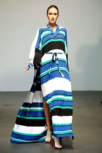 Stephen Burrows, Spring/Summer 2012. New York Fashion Week 2012. [Photo by Neilson Barnard/Getty Images]