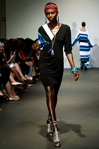 Stephen Burrows, Spring/Summer 2012. New York Fashion Week 2012. [Photo by Neilson Barnard/Getty Images]