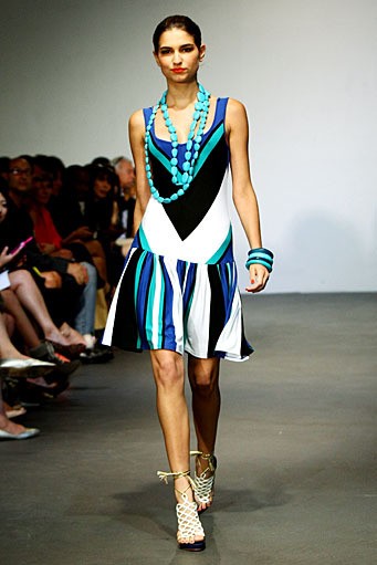 Stephen Burrows, Spring/Summer 2012. New York Fashion Week 2012. [Photo by Neilson Barnard/Getty Images]