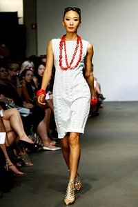 Stephen Burrows, Spring/Summer 2012. New York Fashion Week 2012. [Photo by Neilson Barnard/Getty Images]