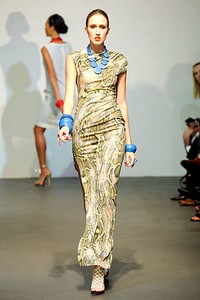 Stephen Burrows, Spring/Summer 2012. New York Fashion Week 2012. [Photo by Neilson Barnard/Getty Images]