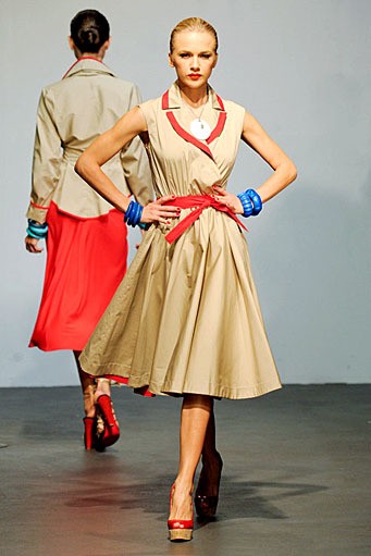 Stephen Burrows, Spring/Summer 2012. New York Fashion Week 2012. [Photo by Neilson Barnard/Getty Images]