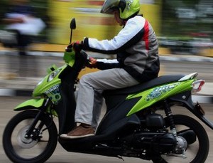 Test Ride Suzuki nex