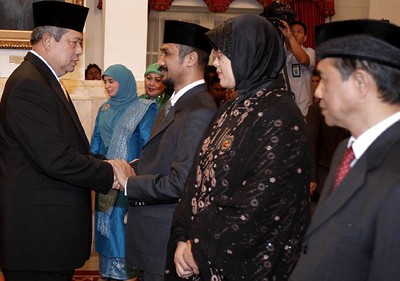 SBY Lantik Abraham Cs 