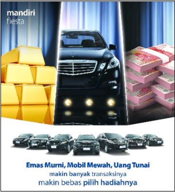 Asyiknya Menjadi Pemenang Mandiri Fiesta! Asyiknya Menjadi Pemenang Mandiri Fiesta!