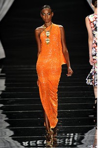 Naeem Khan, Spring/Summer 2012. New York Fashion Week 2012. [Photo by Frazer Harrison/Getty Images for Mercedes-Benz Fashion Week]