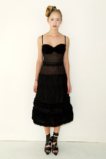 Gemma Kahng, Spring/Summer 2012. New York Fashion Week 2012. [Photo by Earl Gibson III/Getty Images]