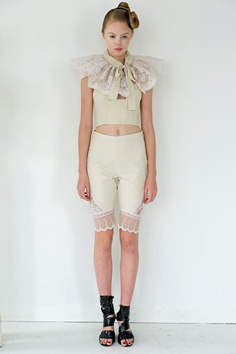 Gemma Kahng, Spring/Summer 2012. New York Fashion Week 2012. [Photo by Earl Gibson III/Getty Images]