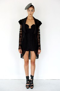 Gemma Kahng, Spring/Summer 2012. New York Fashion Week 2012. [Photo by Earl Gibson III/Getty Images]