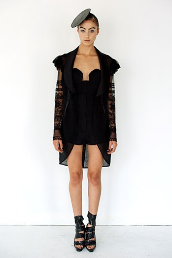 Gemma Kahng, Spring/Summer 2012. New York Fashion Week 2012. [Photo by Earl Gibson III/Getty Images]