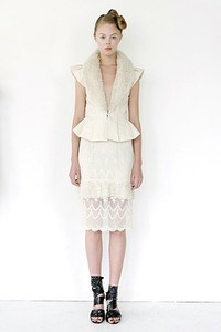 Gemma Kahng, Spring/Summer 2012. New York Fashion Week 2012. [Photo by Earl Gibson III/Getty Images]