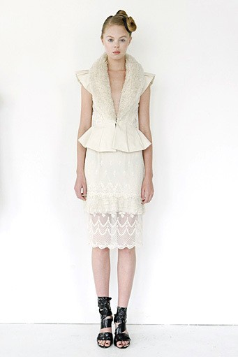 Gemma Kahng, Spring/Summer 2012. New York Fashion Week 2012. [Photo by Earl Gibson III/Getty Images]