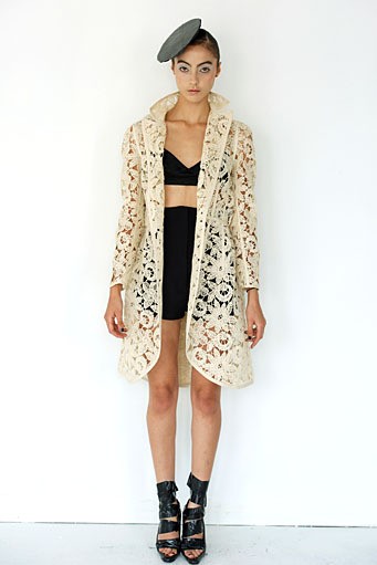 Gemma Kahng, Spring/Summer 2012. New York Fashion Week 2012. [Photo by Earl Gibson III/Getty Images]