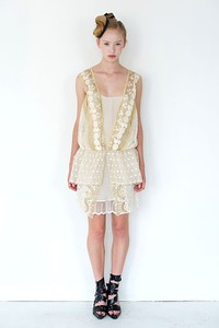 Gemma Kahng, Spring/Summer 2012. New York Fashion Week 2012. [Photo by Earl Gibson III/Getty Images]