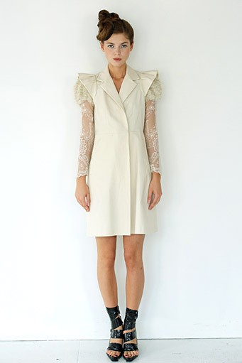 Gemma Kahng, Spring/Summer 2012. New York Fashion Week 2012. [Photo by Earl Gibson III/Getty Images]