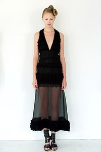 Gemma Kahng, Spring/Summer 2012. New York Fashion Week 2012. [Photo by Earl Gibson III/Getty Images]