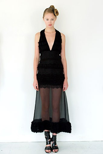 Gemma Kahng, Spring/Summer 2012. New York Fashion Week 2012. [Photo by Earl Gibson III/Getty Images]