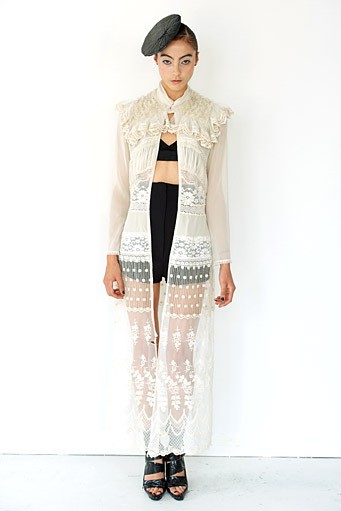 Gemma Kahng, Spring/Summer 2012. New York Fashion Week 2012. [Photo by Earl Gibson III/Getty Images]