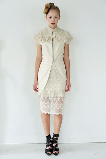 Gemma Kahng, Spring/Summer 2012. New York Fashion Week 2012. [Photo by Earl Gibson III/Getty Images]