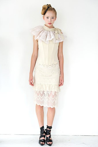 Gemma Kahng, Spring/Summer 2012. New York Fashion Week 2012. [Photo by Earl Gibson III/Getty Images]