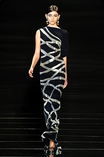 Naeem Khan, Spring/Summer 2012. New York Fashion Week 2012. [Photo by Frazer Harrison/Getty Images for Mercedes-Benz Fashion Week]