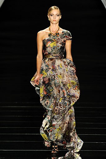 Naeem Khan, Spring/Summer 2012. New York Fashion Week 2012. [Photo by Frazer Harrison/Getty Images for Mercedes-Benz Fashion Week]