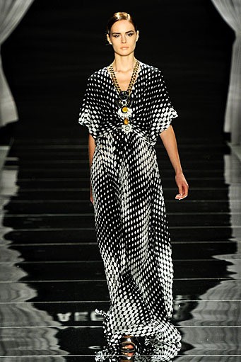 Naeem Khan, Spring/Summer 2012. New York Fashion Week 2012. [Photo by Frazer Harrison/Getty Images for Mercedes-Benz Fashion Week]