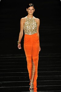 Naeem Khan, Spring/Summer 2012. New York Fashion Week 2012. [Photo by Frazer Harrison/Getty Images for Mercedes-Benz Fashion Week]