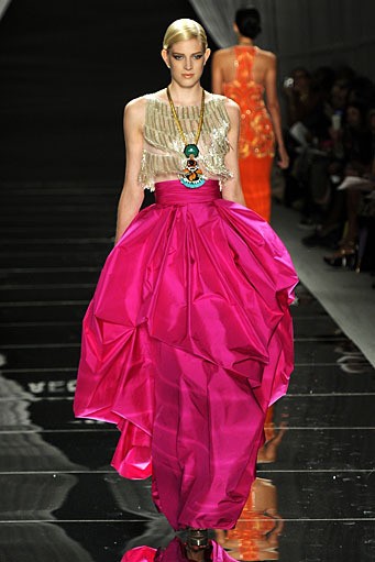 Naeem Khan, Spring/Summer 2012. New York Fashion Week 2012. [Photo by Frazer Harrison/Getty Images for Mercedes-Benz Fashion Week]