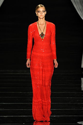 Naeem Khan, Spring/Summer 2012. New York Fashion Week 2012. [Photo by Frazer Harrison/Getty Images for Mercedes-Benz Fashion Week]