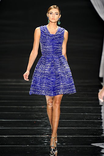 Naeem Khan, Spring/Summer 2012. New York Fashion Week 2012. [Photo by Frazer Harrison/Getty Images for Mercedes-Benz Fashion Week]