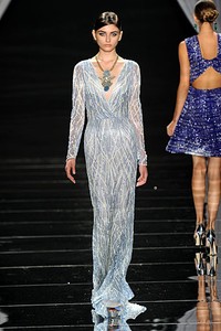 Naeem Khan, Spring/Summer 2012. New York Fashion Week 2012. [Photo by Frazer Harrison/Getty Images for Mercedes-Benz Fashion Week]