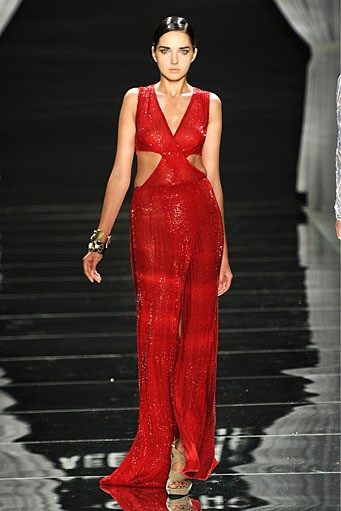 Naeem Khan, Spring/Summer 2012. New York Fashion Week 2012. [Photo by Frazer Harrison/Getty Images for Mercedes-Benz Fashion Week]