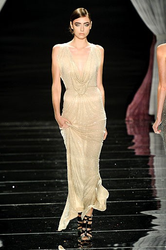 Naeem Khan, Spring/Summer 2012. New York Fashion Week 2012. [Photo by Frazer Harrison/Getty Images for Mercedes-Benz Fashion Week]