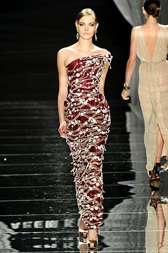 Naeem Khan, Spring/Summer 2012. New York Fashion Week 2012. [Photo by Frazer Harrison/Getty Images for Mercedes-Benz Fashion Week]