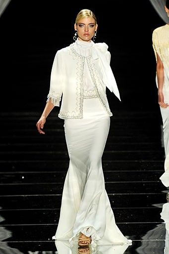 Naeem Khan, Spring/Summer 2012. New York Fashion Week 2012. [Photo by Frazer Harrison/Getty Images for Mercedes-Benz Fashion Week]