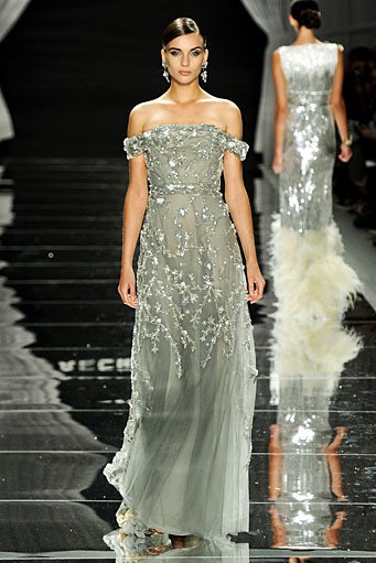 Naeem Khan, Spring/Summer 2012. New York Fashion Week 2012. [Photo by Frazer Harrison/Getty Images for Mercedes-Benz Fashion Week]