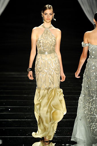 Naeem Khan, Spring/Summer 2012. New York Fashion Week 2012. [Photo by Frazer Harrison/Getty Images for Mercedes-Benz Fashion Week]