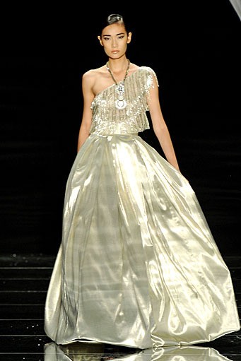 Naeem Khan, Spring/Summer 2012. New York Fashion Week 2012. [Photo by Frazer Harrison/Getty Images for Mercedes-Benz Fashion Week]