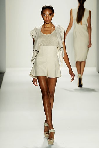 Son Jung Wan, Spring/Summer 2012. New York Fashion Week 2012. [Photo by Fernanda Calfat/Getty Images for Mercedes-Benz Fashion Week]