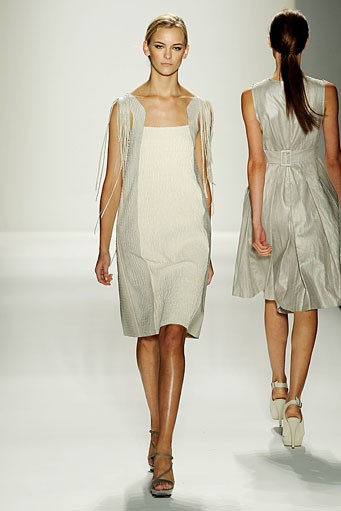 Son Jung Wan, Spring/Summer 2012. New York Fashion Week 2012. [Photo by Fernanda Calfat/Getty Images for Mercedes-Benz Fashion Week]