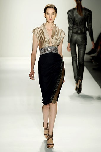 Son Jung Wan, Spring/Summer 2012. New York Fashion Week 2012. [Photo by Fernanda Calfat/Getty Images for Mercedes-Benz Fashion Week]