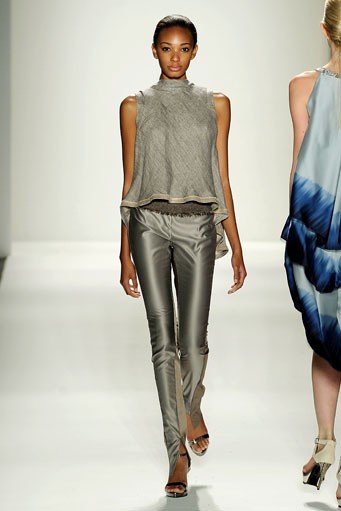 Son Jung Wan, Spring/Summer 2012. New York Fashion Week 2012. [Photo by Fernanda Calfat/Getty Images for Mercedes-Benz Fashion Week]