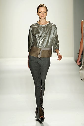 Son Jung Wan, Spring/Summer 2012. New York Fashion Week 2012. [Photo by Fernanda Calfat/Getty Images for Mercedes-Benz Fashion Week]