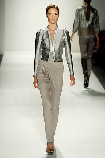 Son Jung Wan, Spring/Summer 2012. New York Fashion Week 2012. [Photo by Fernanda Calfat/Getty Images for Mercedes-Benz Fashion Week]