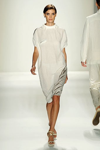 Son Jung Wan, Spring/Summer 2012. New York Fashion Week 2012. [Photo by Fernanda Calfat/Getty Images for Mercedes-Benz Fashion Week]