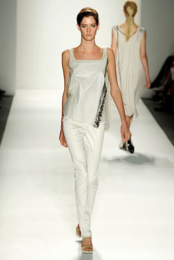 Son Jung Wan, Spring/Summer 2012. New York Fashion Week 2012. [Photo by Fernanda Calfat/Getty Images for Mercedes-Benz Fashion Week]